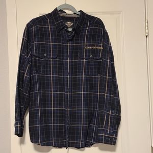 Harley Davidson button down